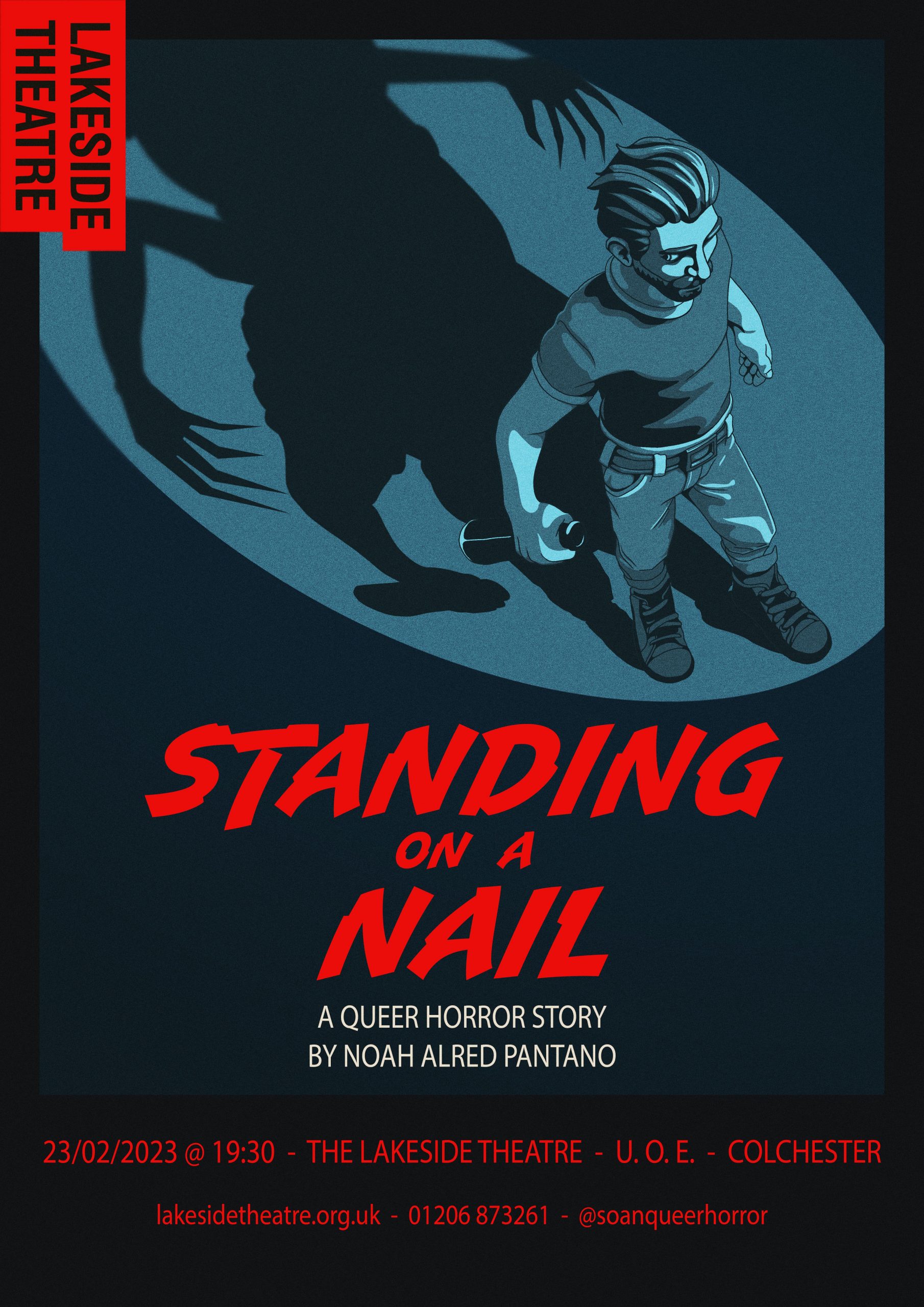 Standing on a Nail production poster