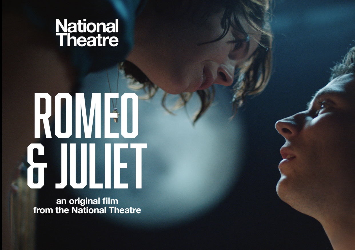 Jessie Buckley and Josh O’Connor feature as Juliet and Romeo in the National Theatre Live poster for Romeo and Juliet