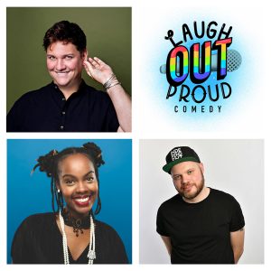 Laugh Out Proud 17 October line-up featuring Mark Cram, Sharon Wanjohi and Dane Buckley